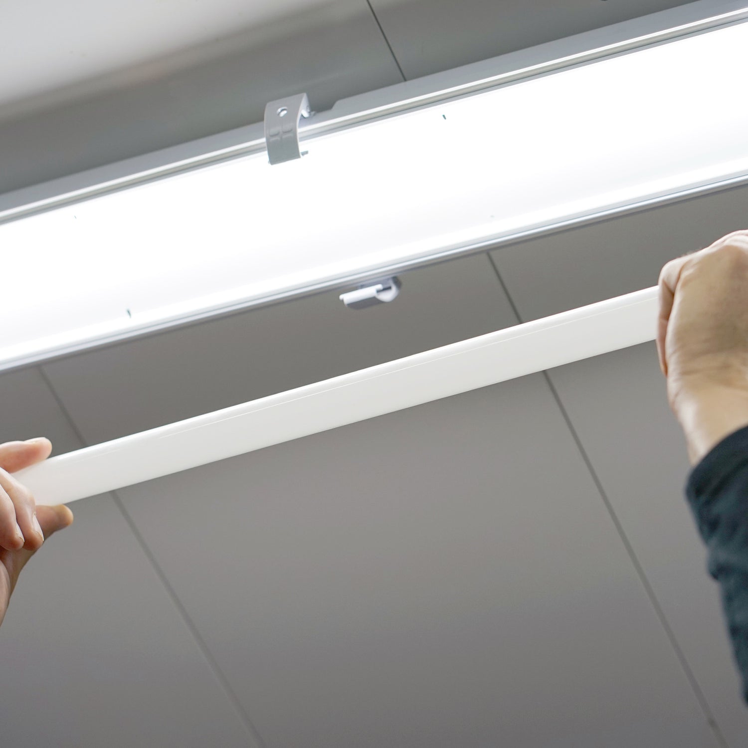 8 ft. 43W Cool White (4000K) Plug and Play or Ballast Bypass (Type AB) T8/T12 Replacement LED Linear Tube