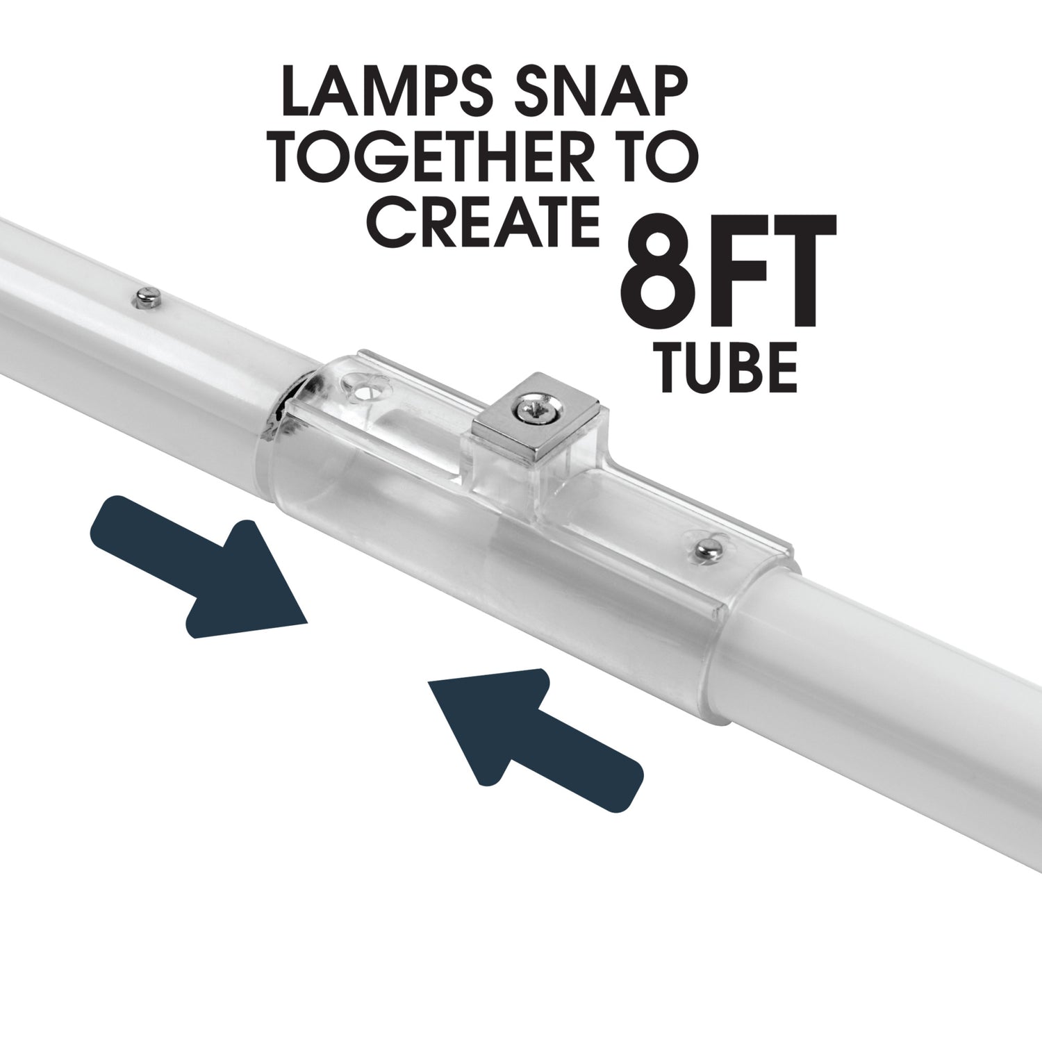 8 foot fluorescent grow light bulbs 8 ft. 43W Cool White (4000K) Plug and Play or Ballast Bypass (Type AB)