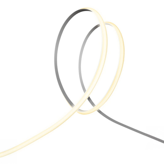 16 ft. Bright White (3000K) Dimmable Cob LED Seamless Tape Light with Remote