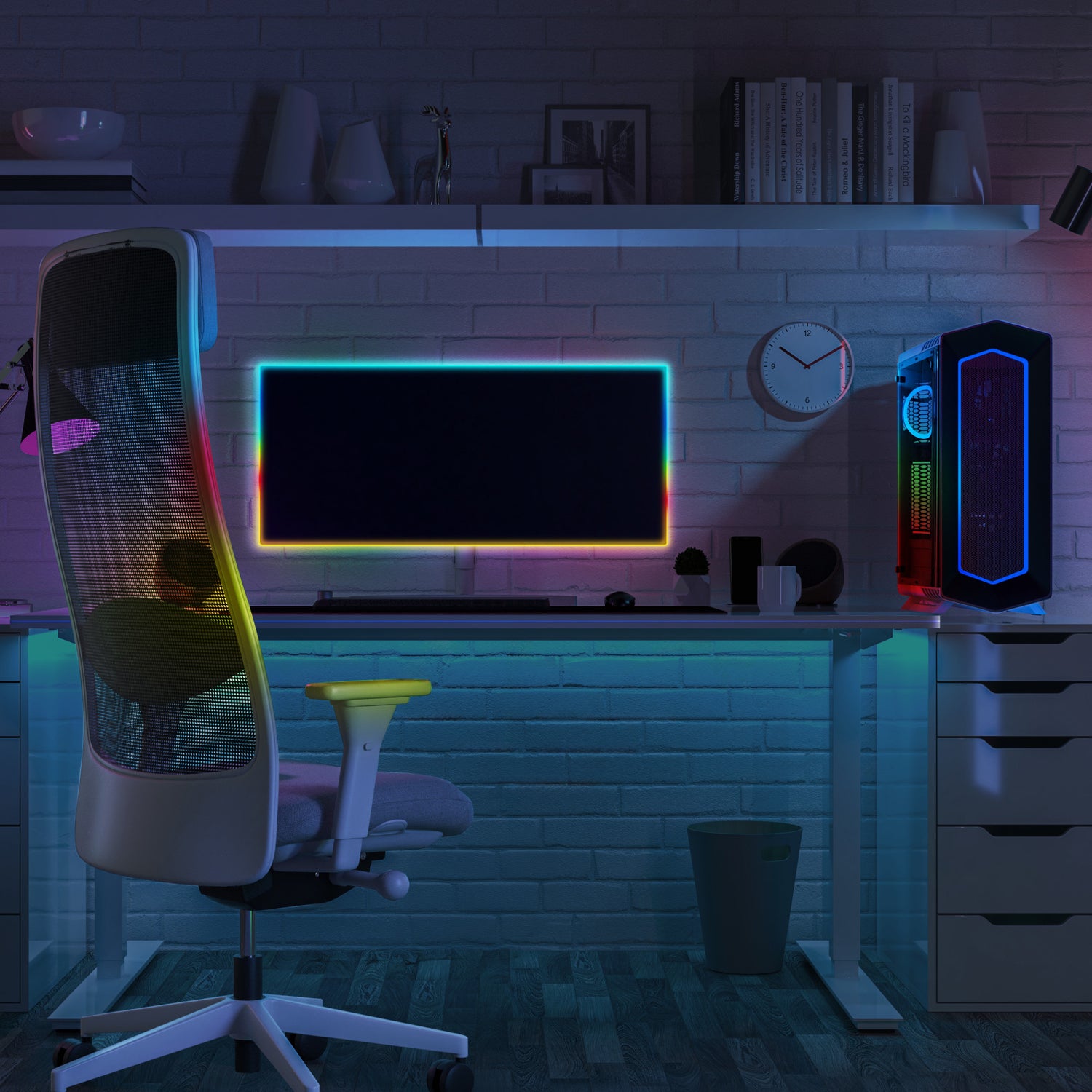 5 ft. Ultrathin Smart Chasing Color Light Strip with Remote