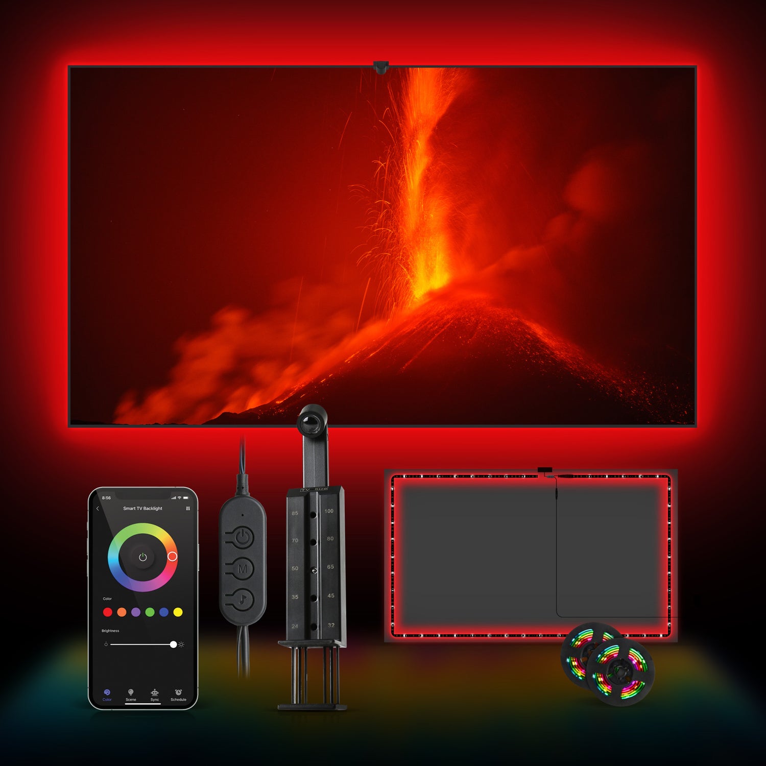 TV Backlight with Color Sensor