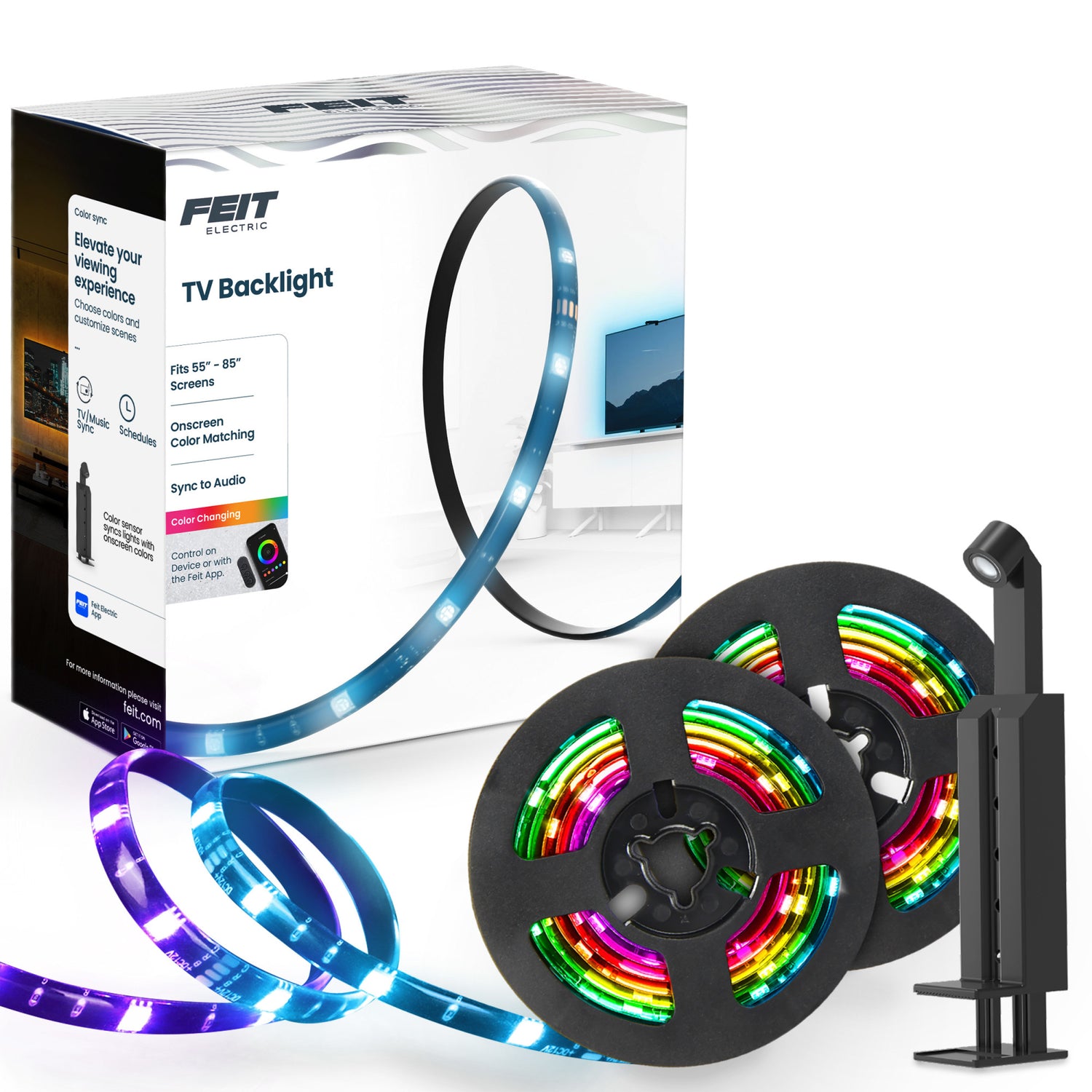 TV Backlight with Color Sensor