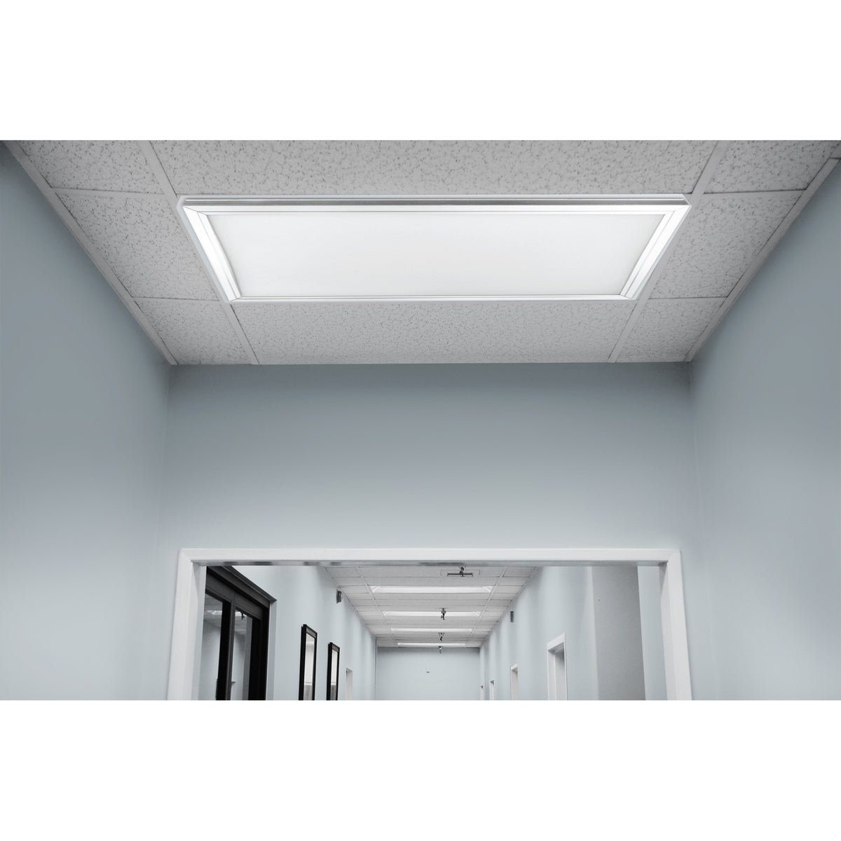 4500 Lumens Color Selectable 2 x 4 LED Lay-In Troffer with Switch Mode
