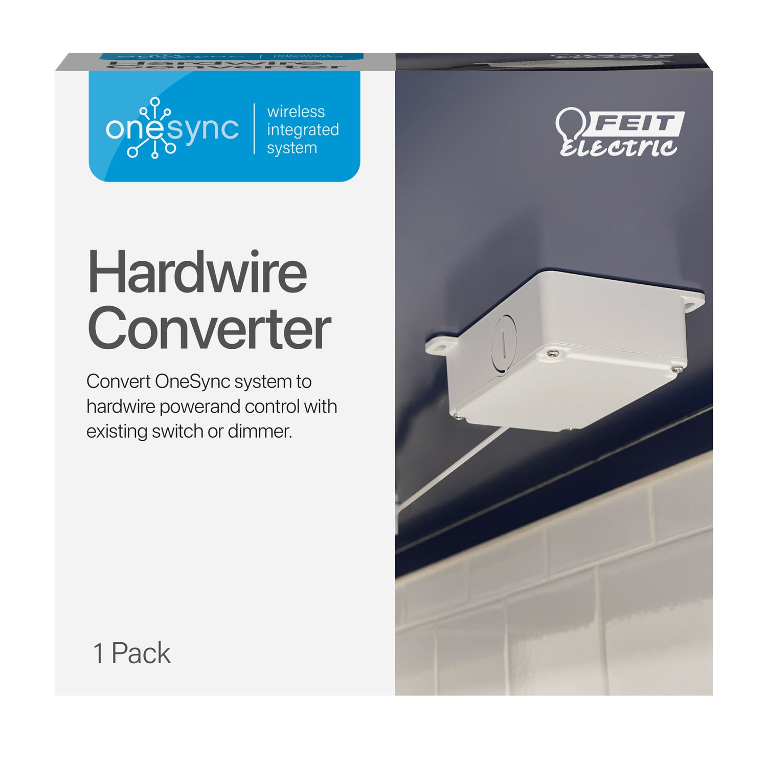 OneSync Undercabinet Hardwire Converter Junction Box