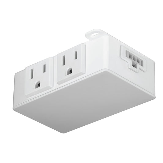 OneSync Undercabinet 2-Outlet AC Line Adapter
