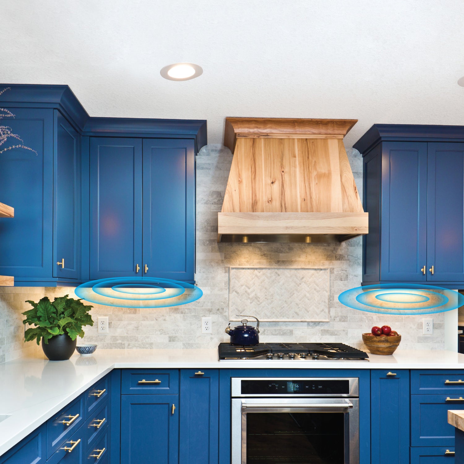 18 in. Selectable White OneSync Undercabinet Flat Panel LED