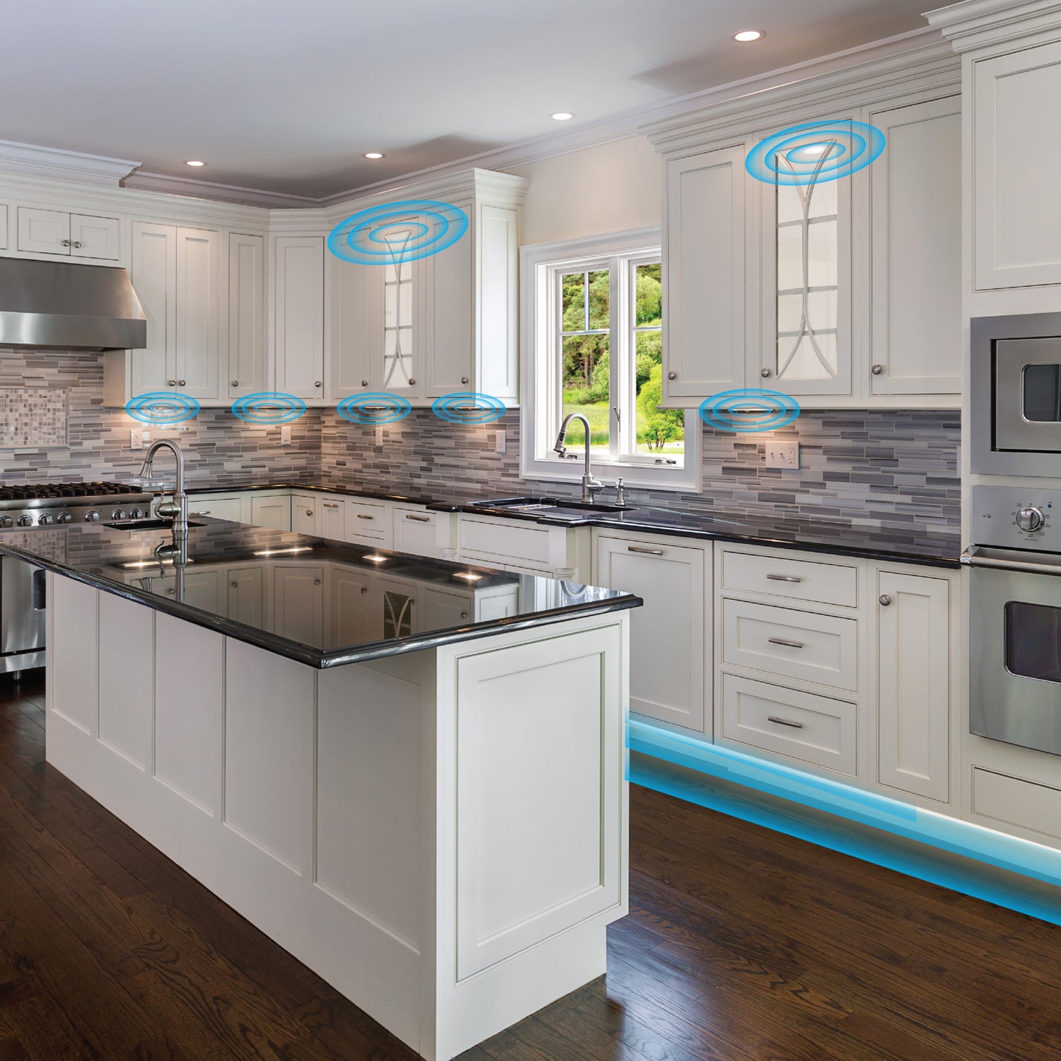 18 in. Selectable White OneSync Undercabinet Flat Panel LED