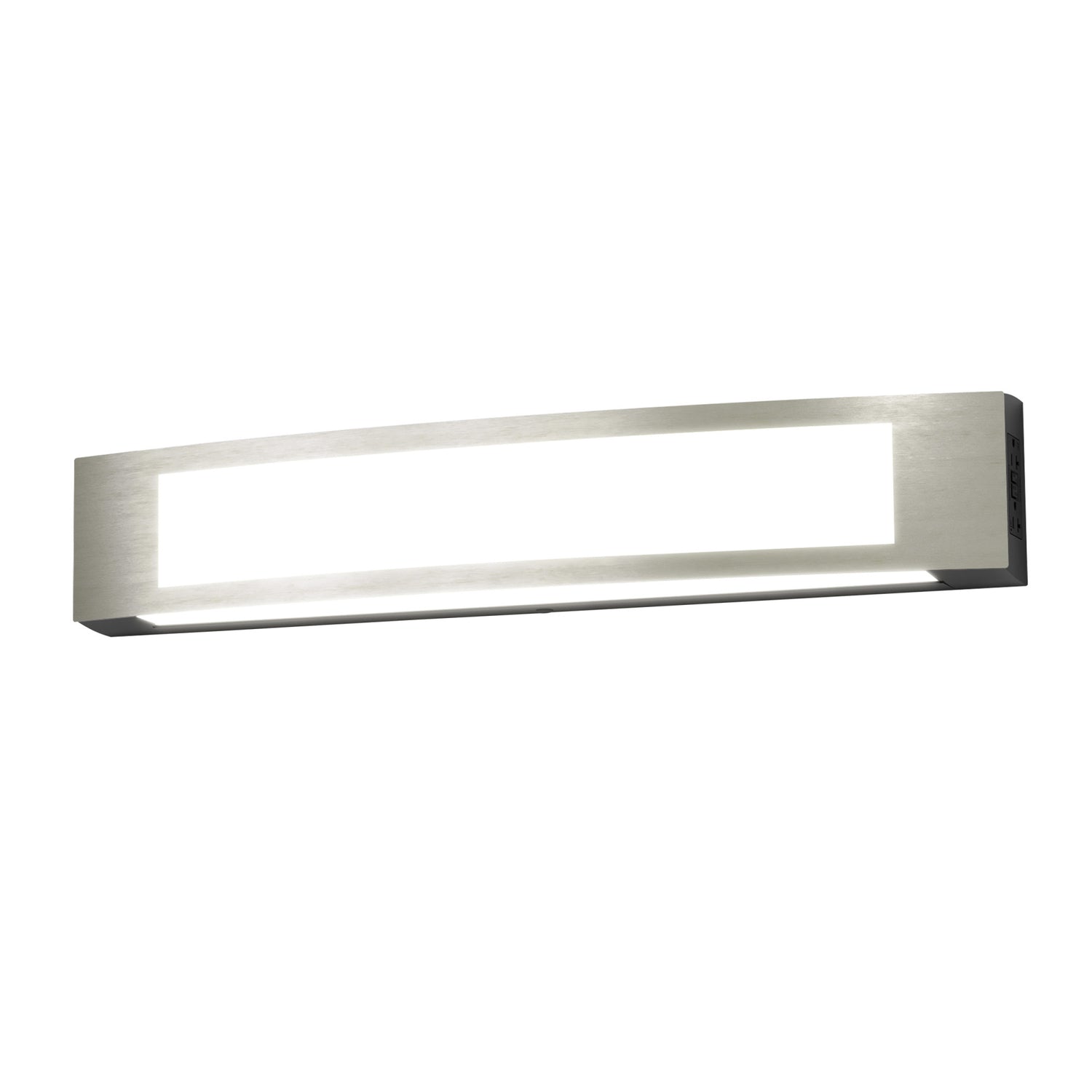 26 in. Vanity with Outlet, Nickel