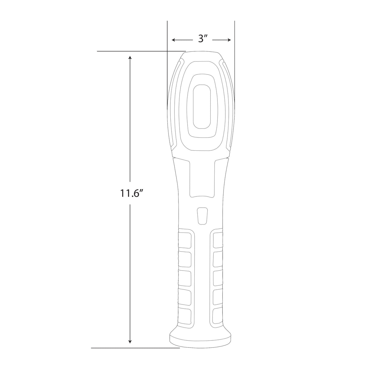 500 Lumens Adjustable Handheld LED Worklight
