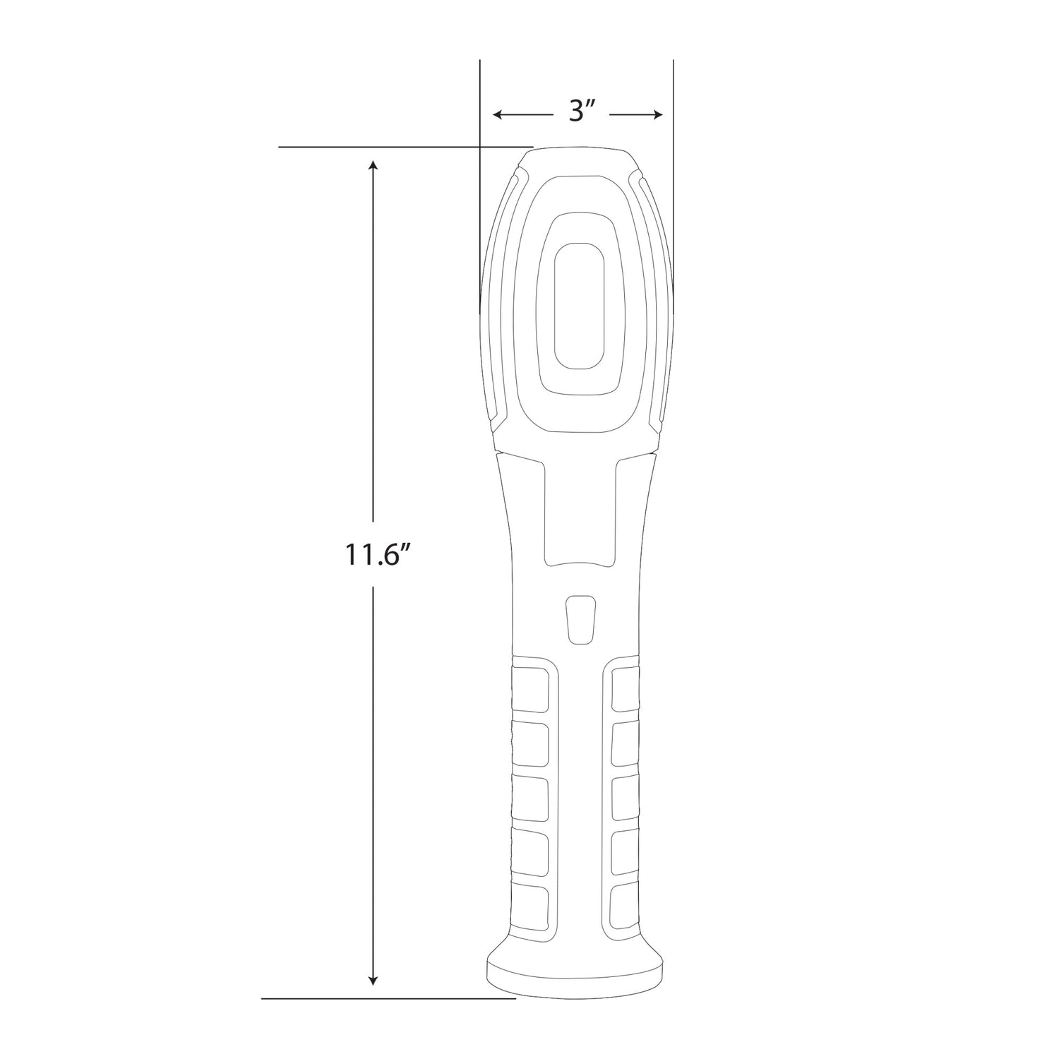 500 Lumens Adjustable Handheld LED Worklight