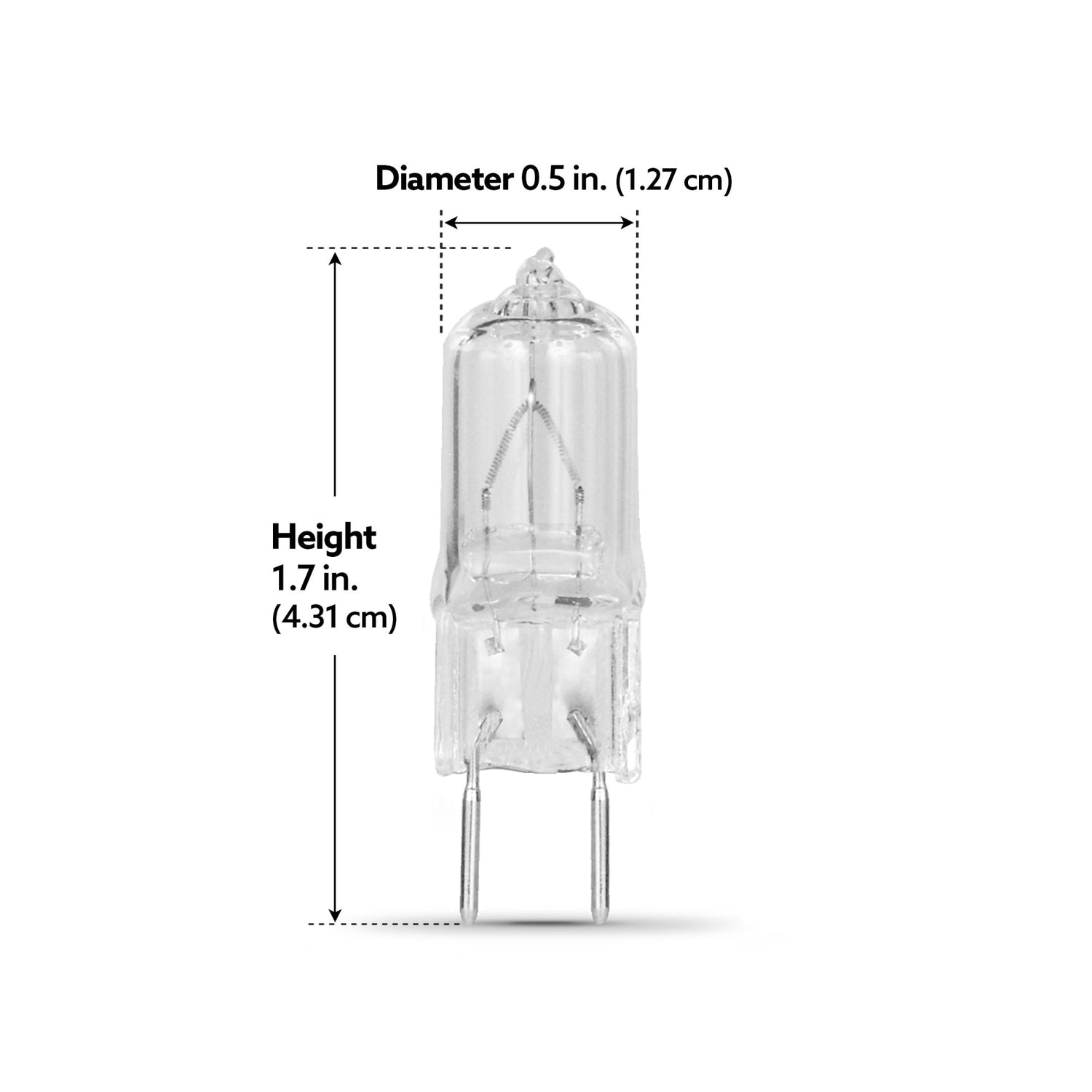20W Warm White GY8.6 Dimmable  Halogen Light Bulb(BPQ20/8.6/RP)