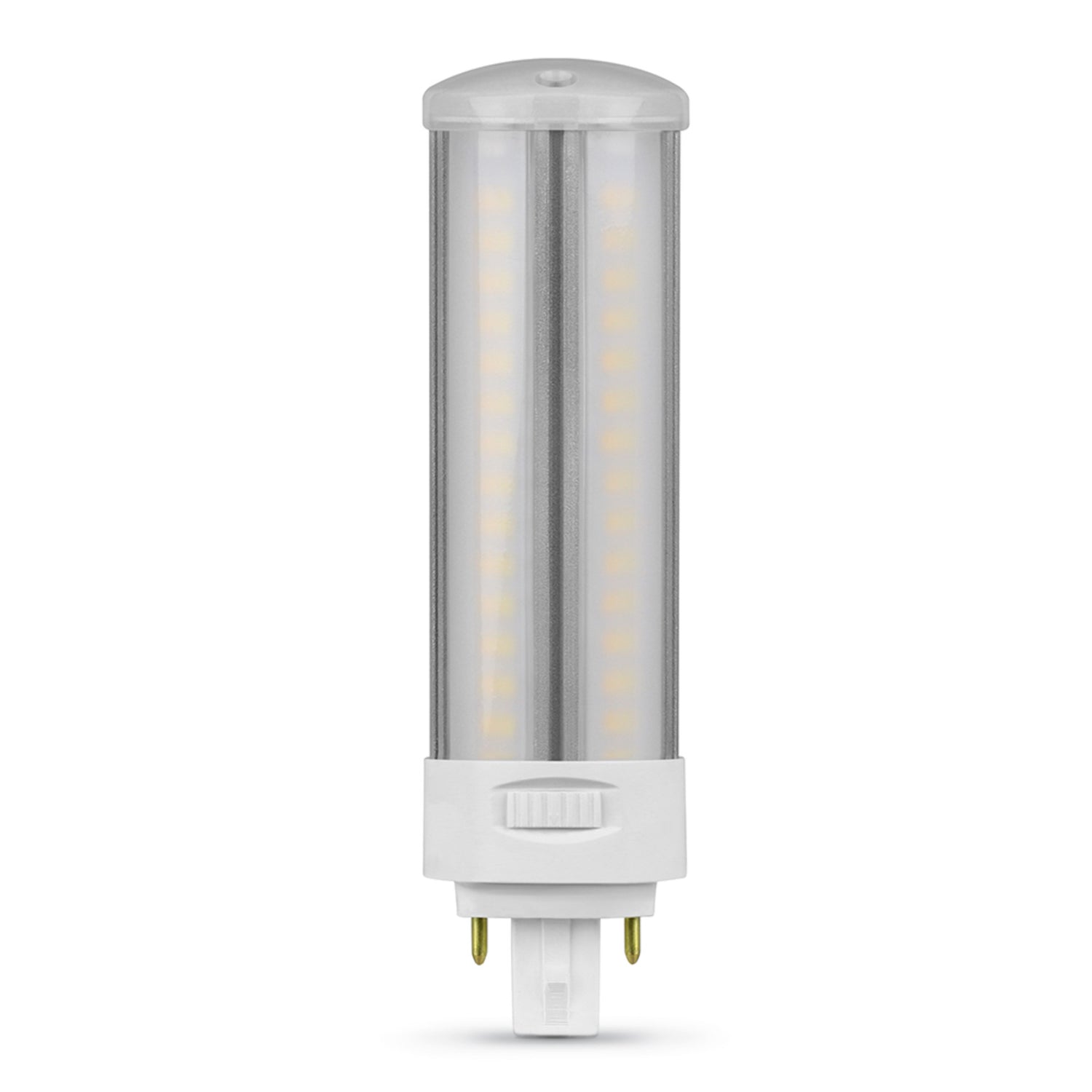 16W (26W Equivalent) Selectable White Universal 4-Pin GX24Q-3 Base Direct Replacement (Type A) PL Shape Horizontal CFLNI CFL Replacement LED Light Bulb