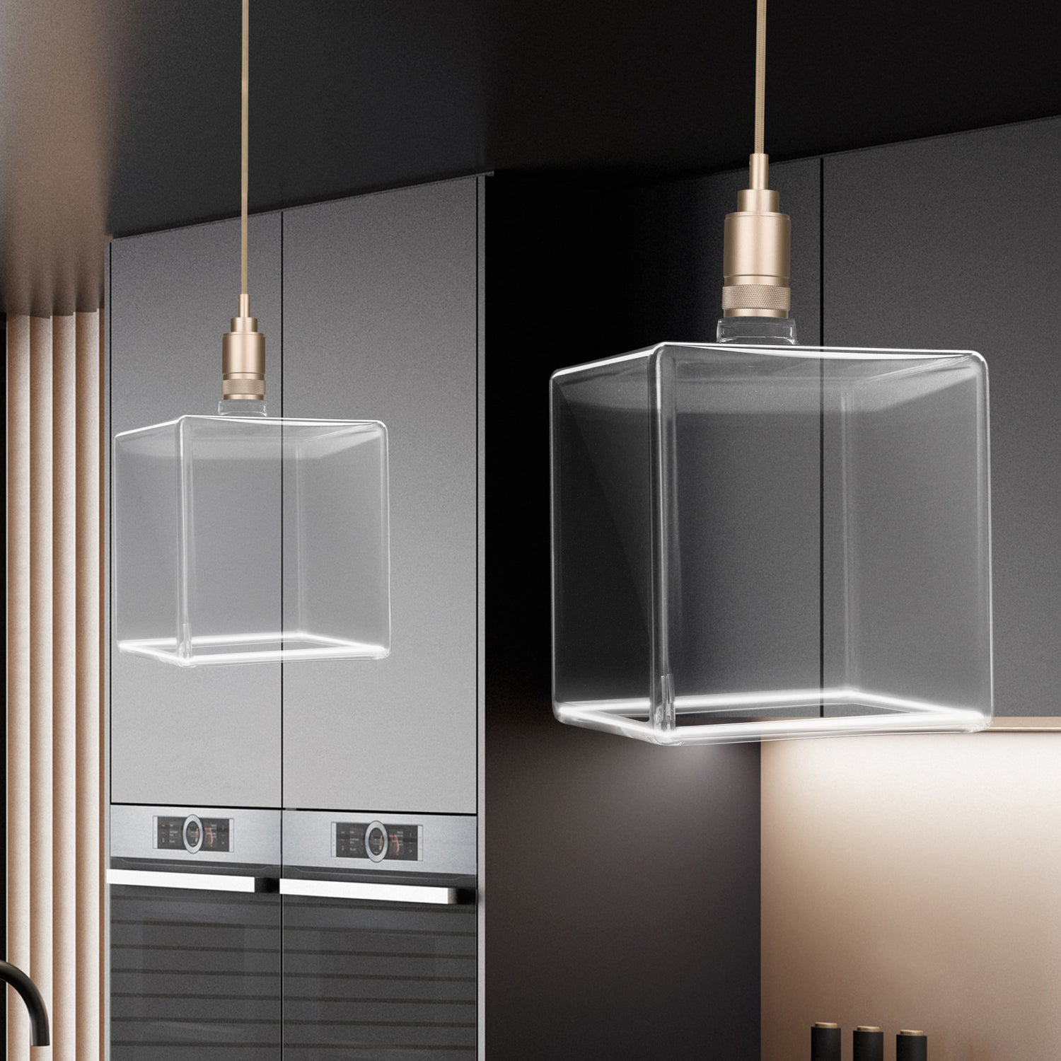 3.3W Soft White (2700K) Clear Cube White Filament LED Bulb