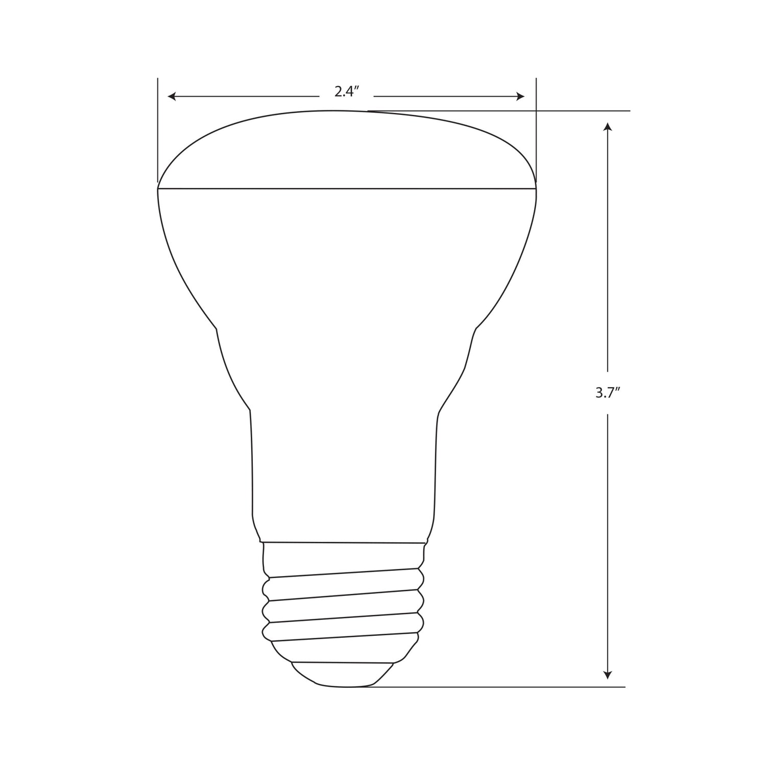 5W (45W Replacement) Soft White (2700K) R20 Dimmable Enhance Reflector LED (3-Pack)