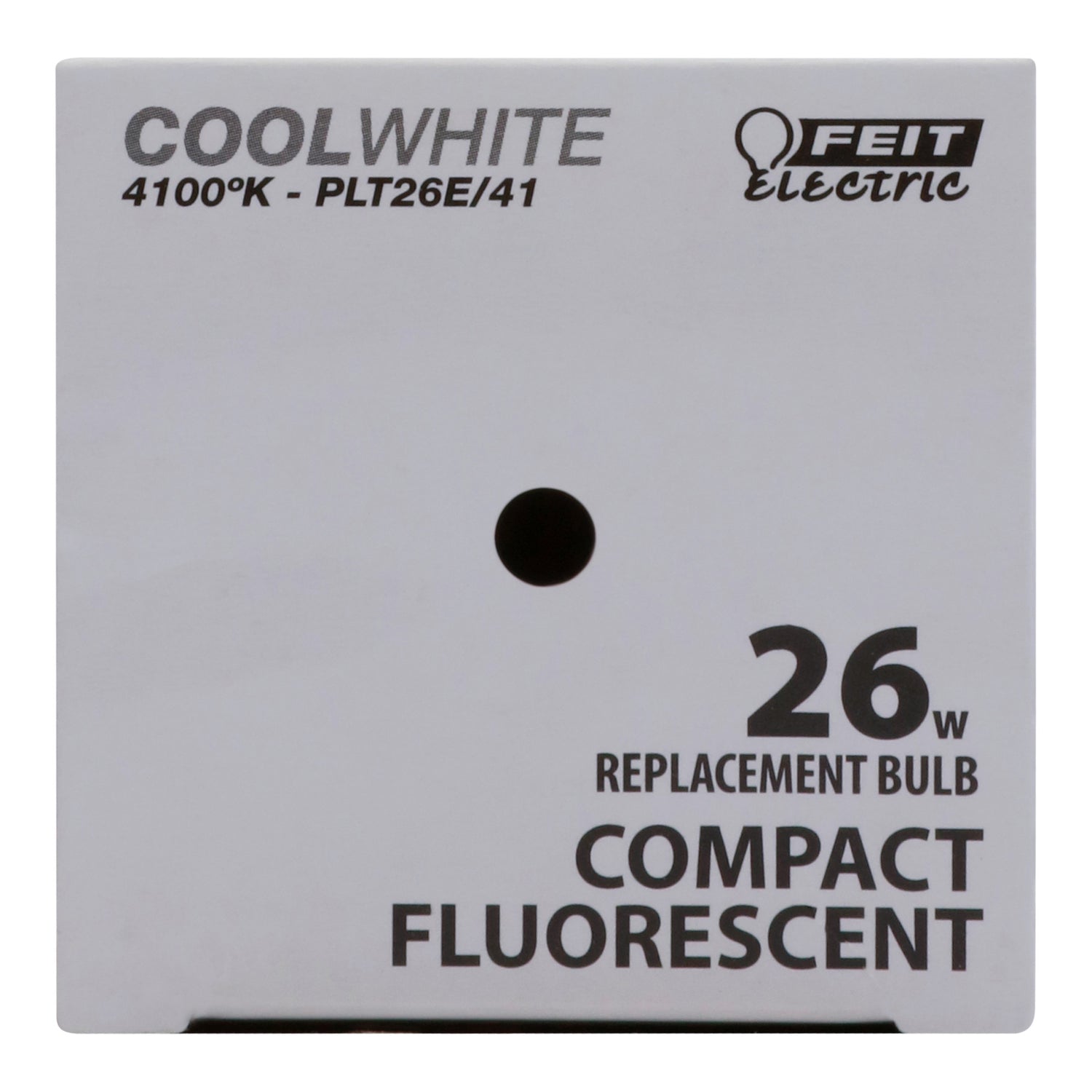 26W Cool White (4100K) PL Triple Twin Tube GX24Q-3 Base Compact Fluorescent Light Bulb