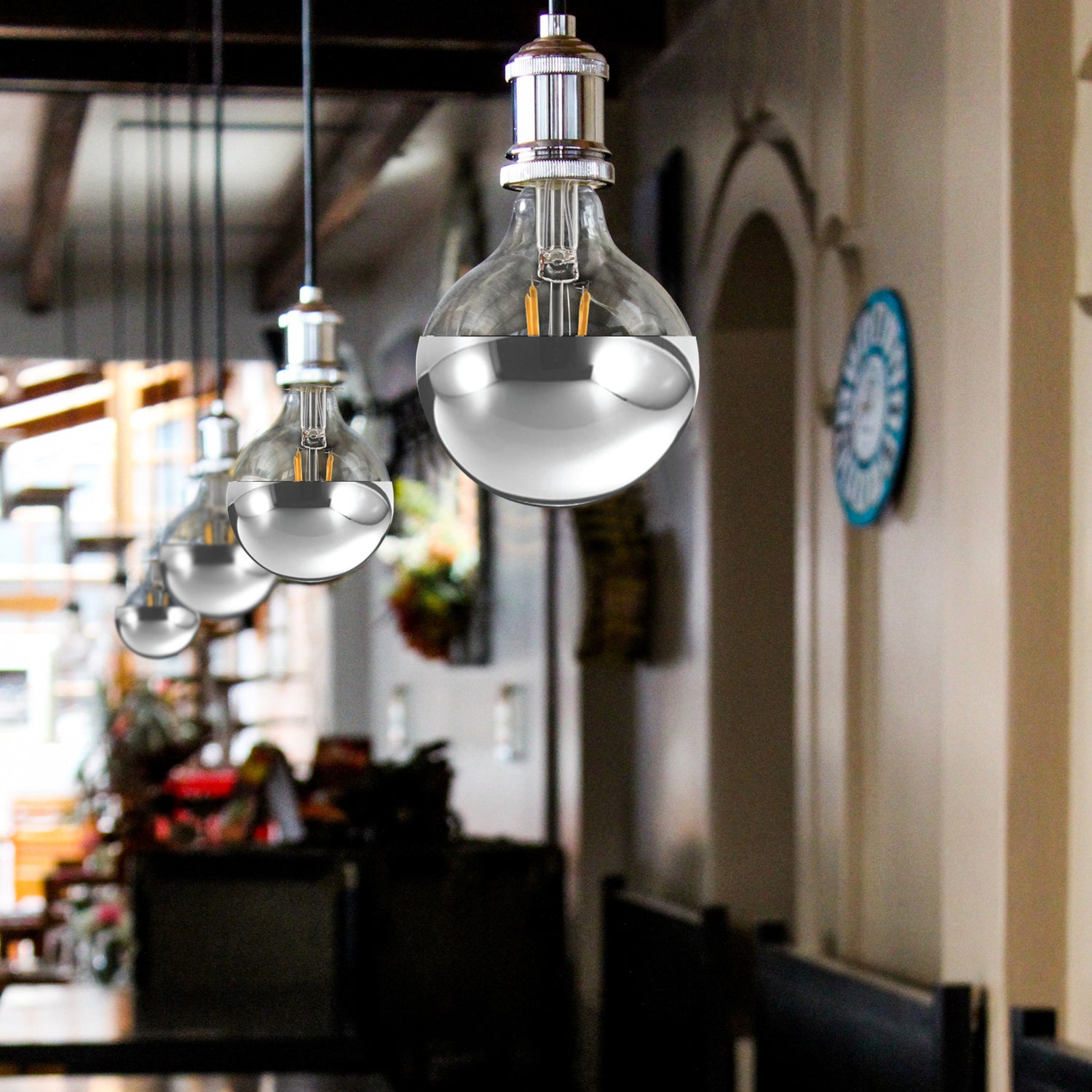 G25 Chrome Dome Top Decorative LED Light
