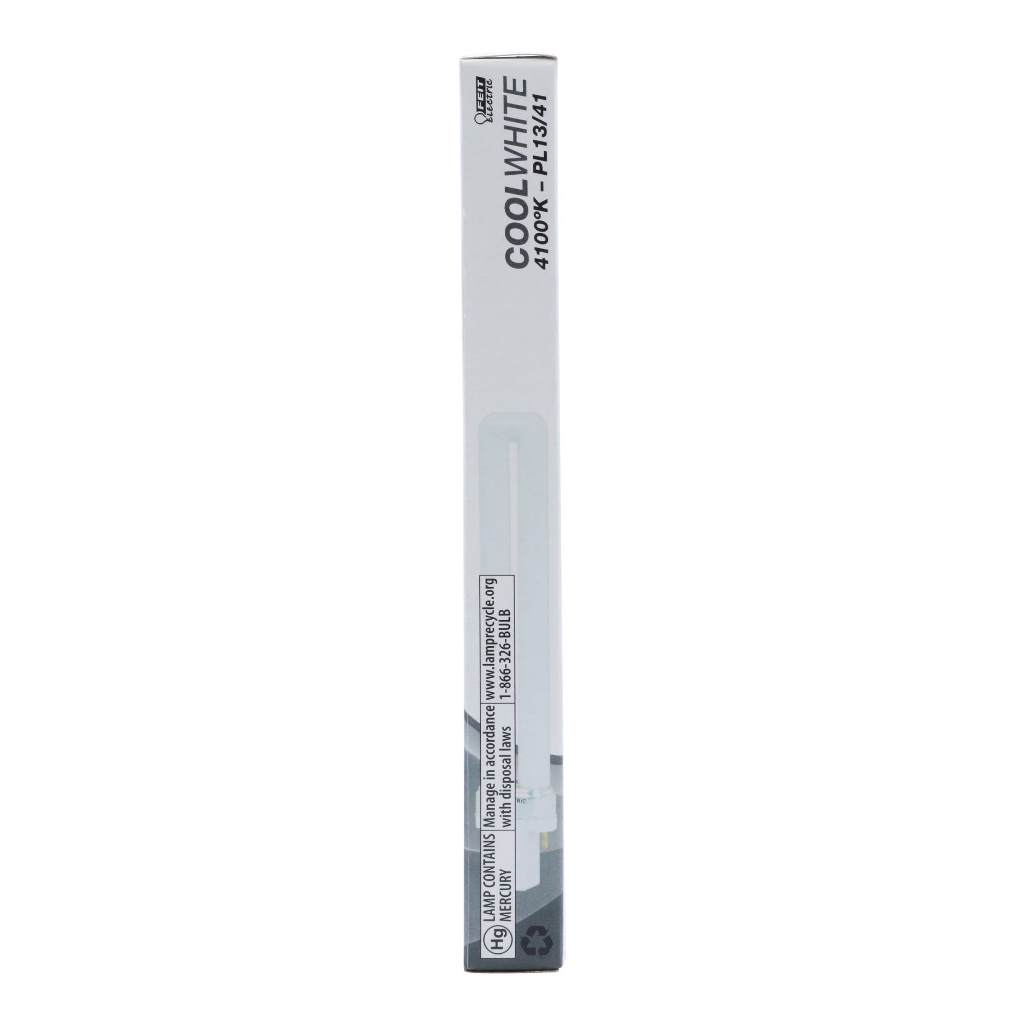 13W Cool White (4100K) PL GX23 Base Compact Fluorescent