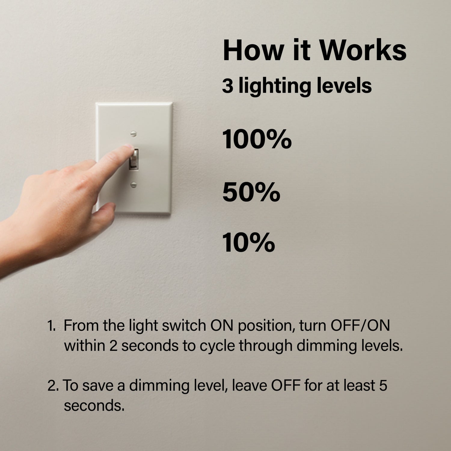 8.8W (60W Replacement) Soft White (2700K) E26 Base A19 Switch-to-Dim LED Light Bulb