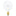 25W Soft White G16 1/2 Globe Shape Dimmable Clear Incandescent Chandelier Light Bulb (2-Pack)