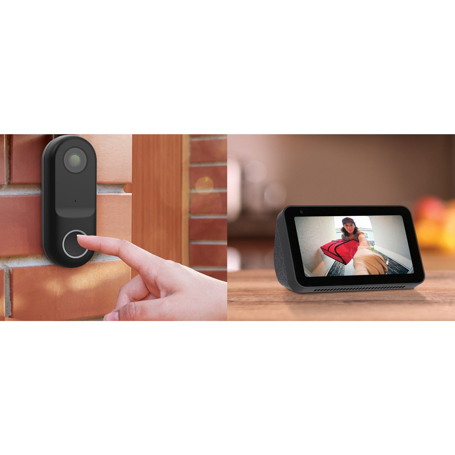 Smart Doorbell Wi-Fi Camera with SD Card