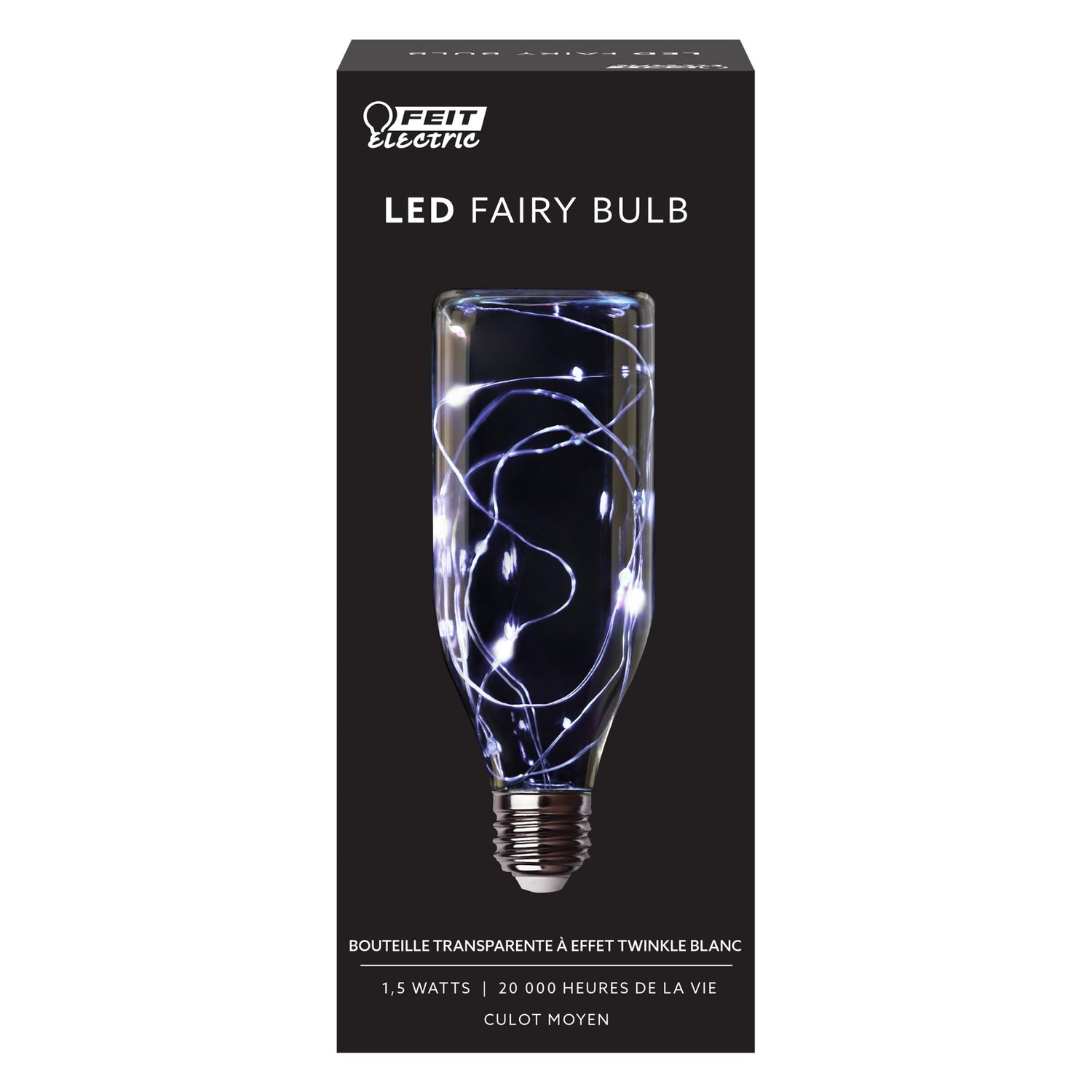 Twinkling LED Fairy Bottle Light Bulb